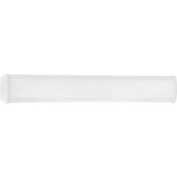 2-15/16 x 47-3/8 in. 40W 1-Light LED Flush Mount Ceiling Fixture in White