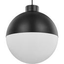 Progress Lighting Matte Black 17W 1-Light Integrated LED Pendant Light 