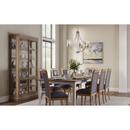 FIVE-LIGHT BBRUSHED NICKEL CHANDELIER 