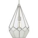 Progress Lighting Brushed Nickel 100W 1-Light Medium E-26 Incandescent Pendant Light 