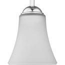 Progress Lighting Polished Chrome 100W 1-Light Medium E-26 Incandescent Pendant Light 