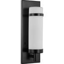 Progress Lighting Matte Black 60W 1-Light 13-1/2 in. Wall Sconce 