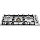 36 in. 5-Burner Sealed Gas Cooktop in Stainless Steel