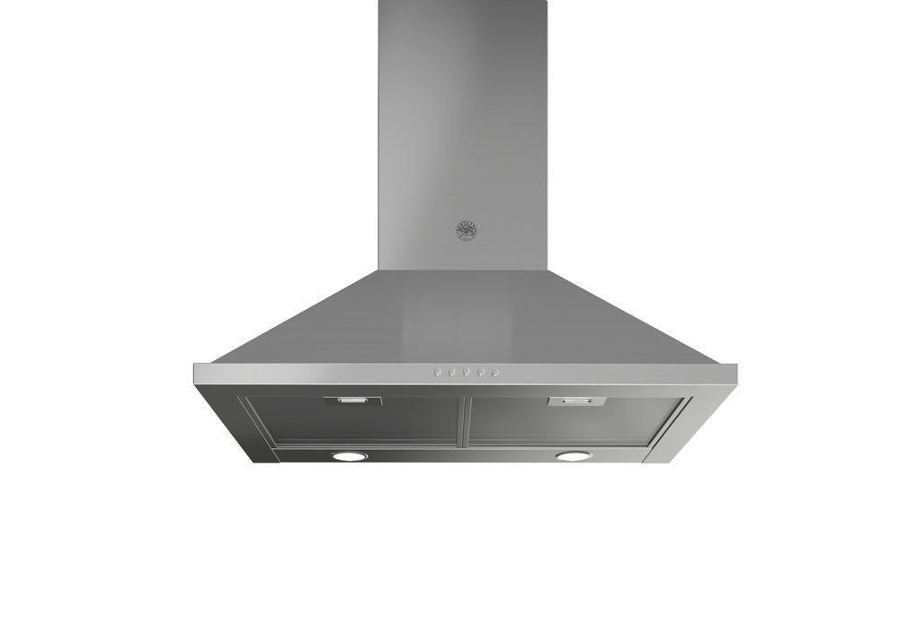 Bertazzoni Spa Stainless Steel 6 x 30 x 17-17/100 x 10-25/64 in. 600 cfm Convertible Ducted Hood & Vent 