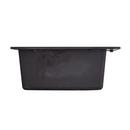 Signature Hardware Midnight Black 16 x 19-3/4 x 8-1/4 in. Drop-in Granite Bar Sink 