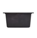 Signature Hardware Black 16 x 19-3/4 x 8-1/4 in. Drop-in Granite Bar Sink 