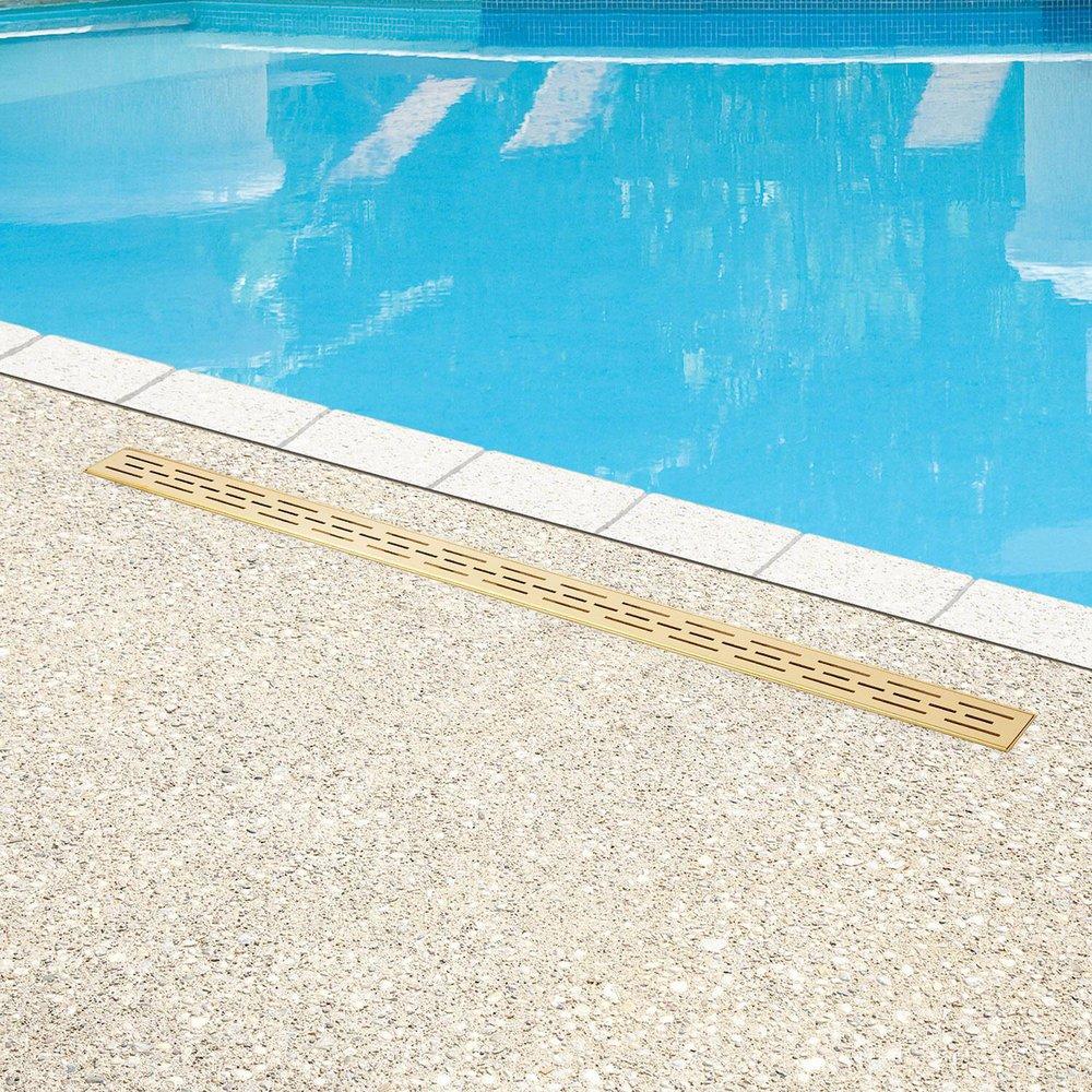 Signature Hardware 2-1/8 in. Tapered Shower Drain 