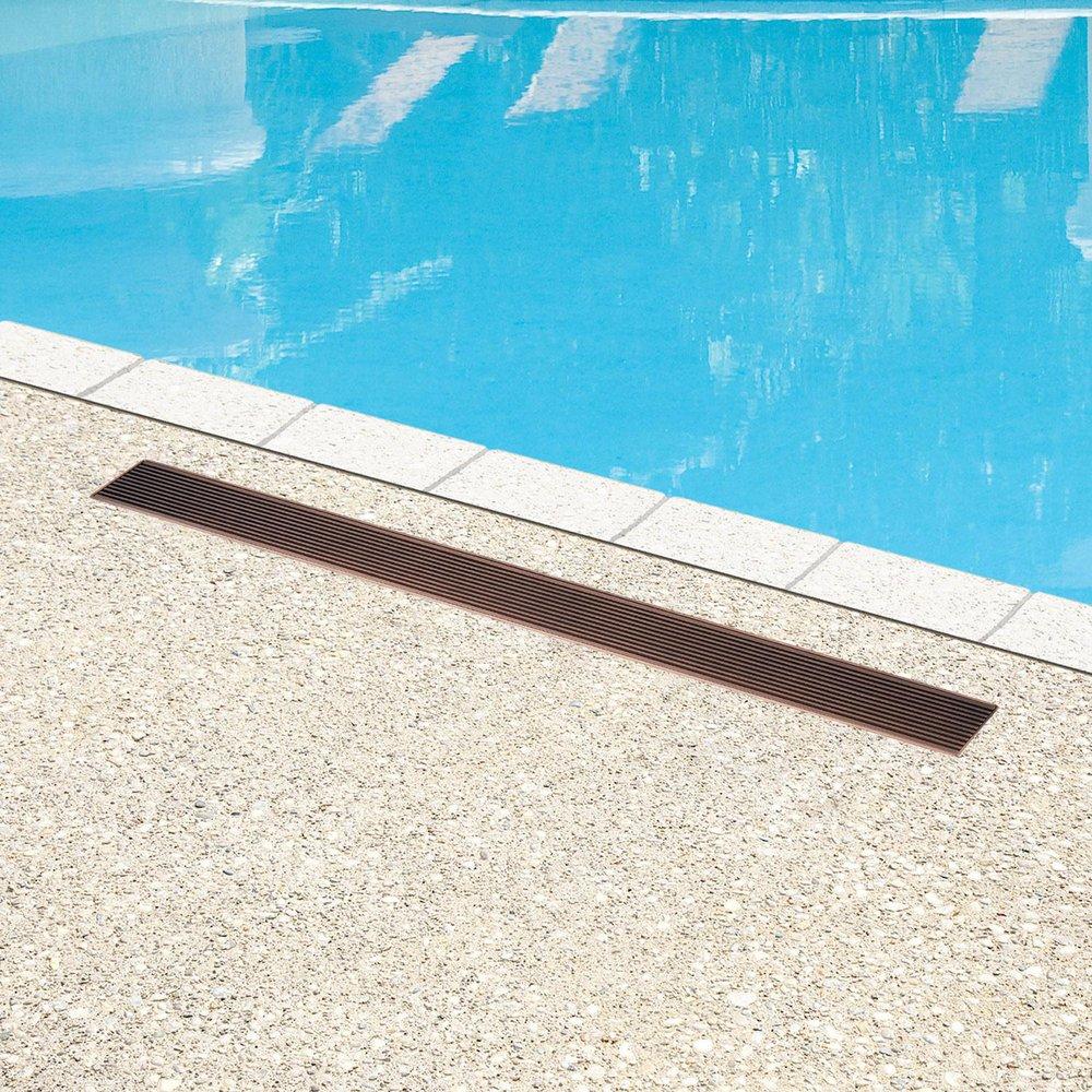 Signature Hardware 2-1/8 in. Tapered Shower Drain 