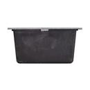 Signature Hardware Midnight Black 16 x 17-1/8 x 8-1/4 in. Undermount Granite Bar Sink 