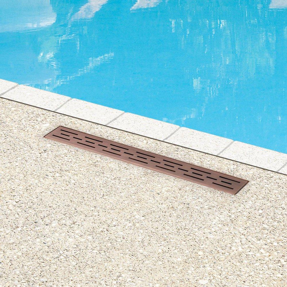 Signature Hardware 2-1/8 in. Tapered Shower Drain 