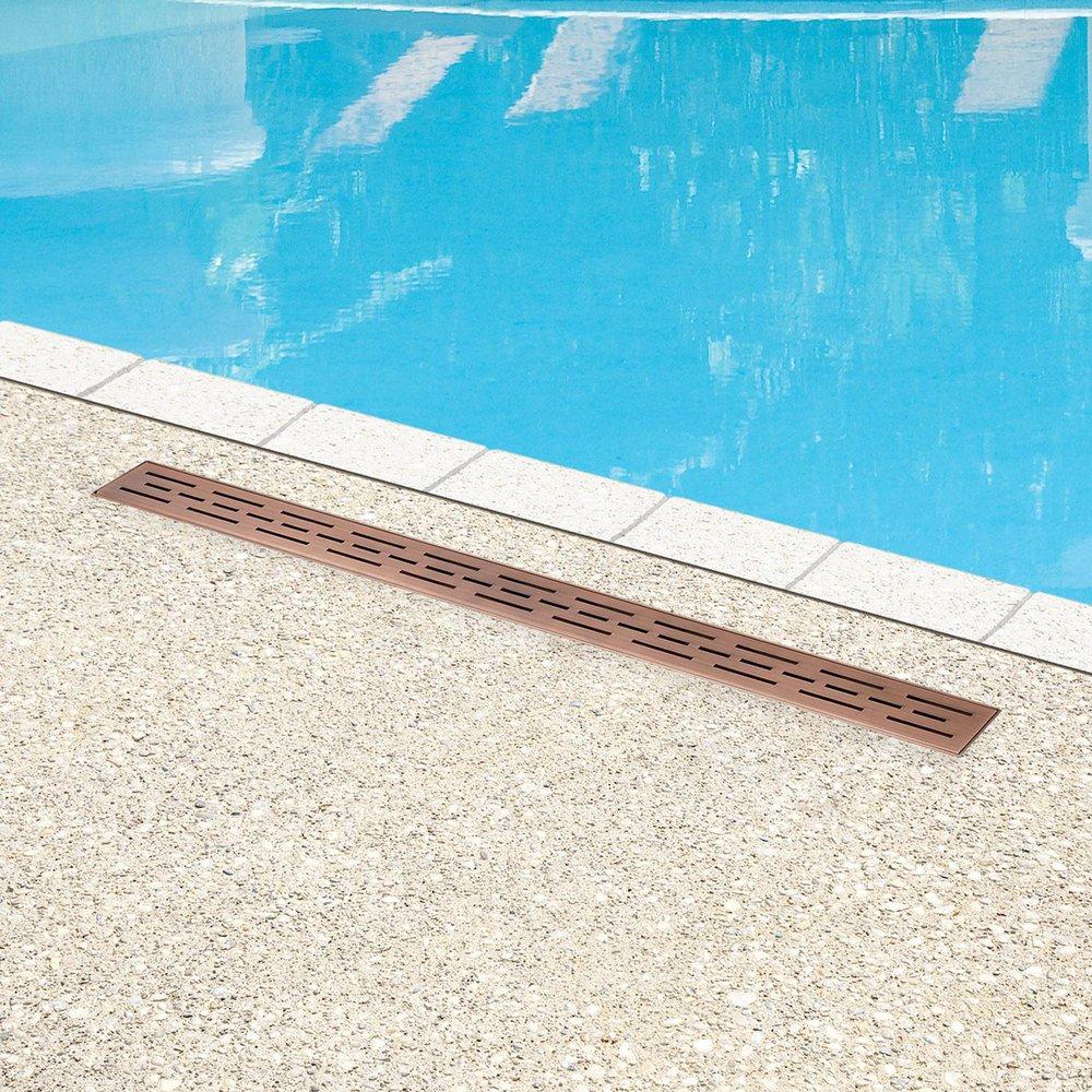 Signature Hardware 2-1/8 in. Tapered Shower Drain 