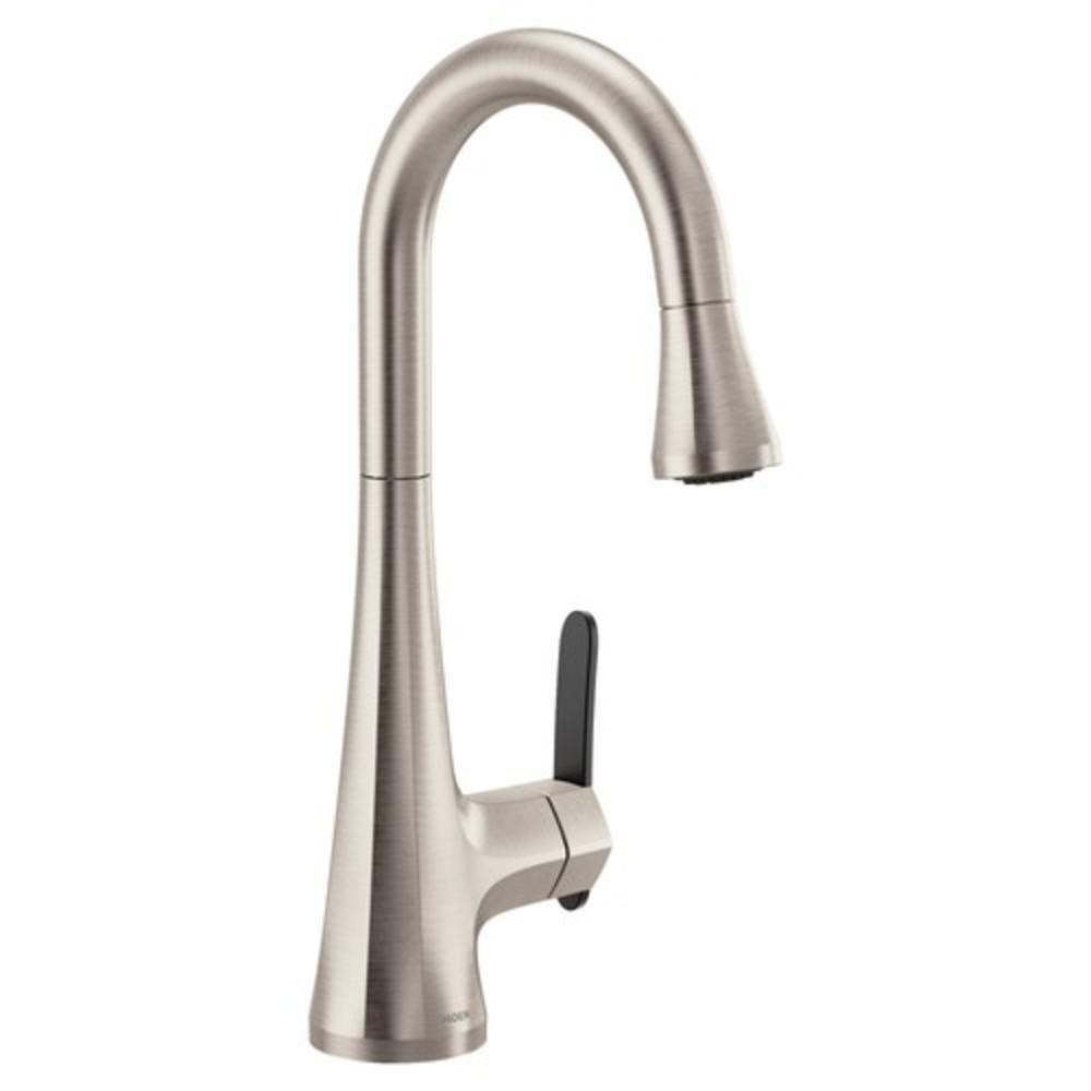 Moen Spot Resist Stainless Single Handle Lever Bar Faucet 