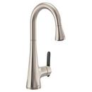 Single Handle Pull Down Bar Faucet in Spot Resist Stainless