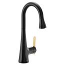 Single Handle Pull Down Bar Faucet in Oil Rubbed Bronze
