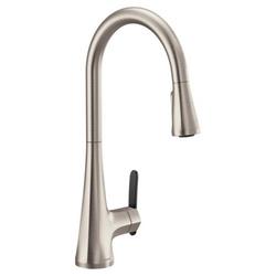 Single Handle Pull Down Kitchen Faucet in Spot Resist&trade; Stainless