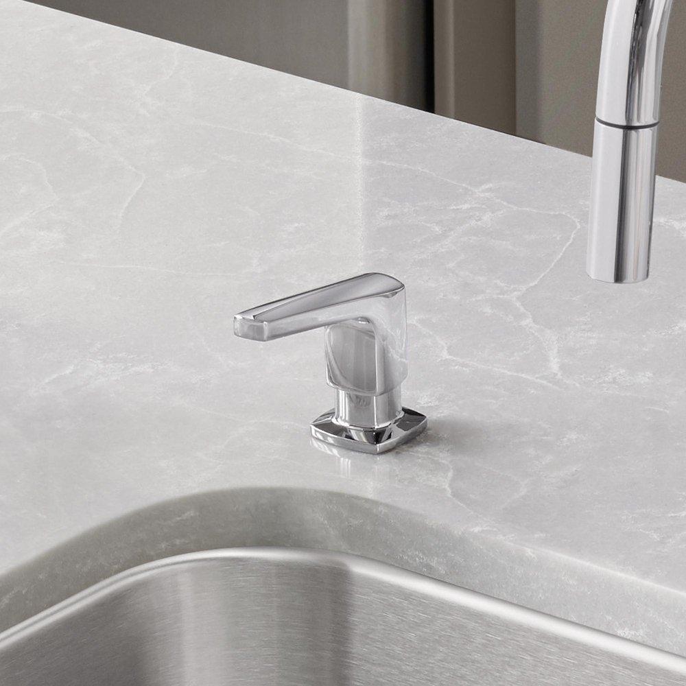 BLANCO Chrome 3-1/2 in. 16.9 oz. Kitchen Soap Dispenser 