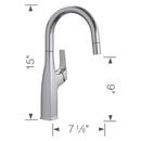 BLANCO PVD Steel Single Handle Lever Bar Faucet 