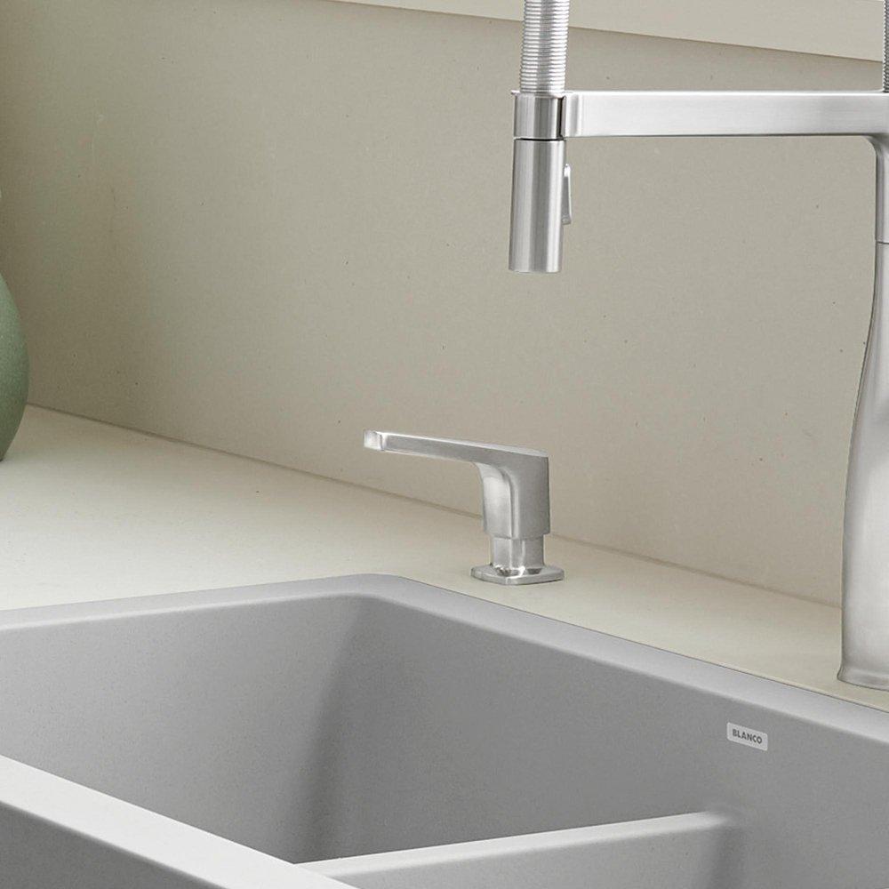 BLANCO PVD Steel 3-1/2 in. 16.9 oz. Kitchen Soap Dispenser 