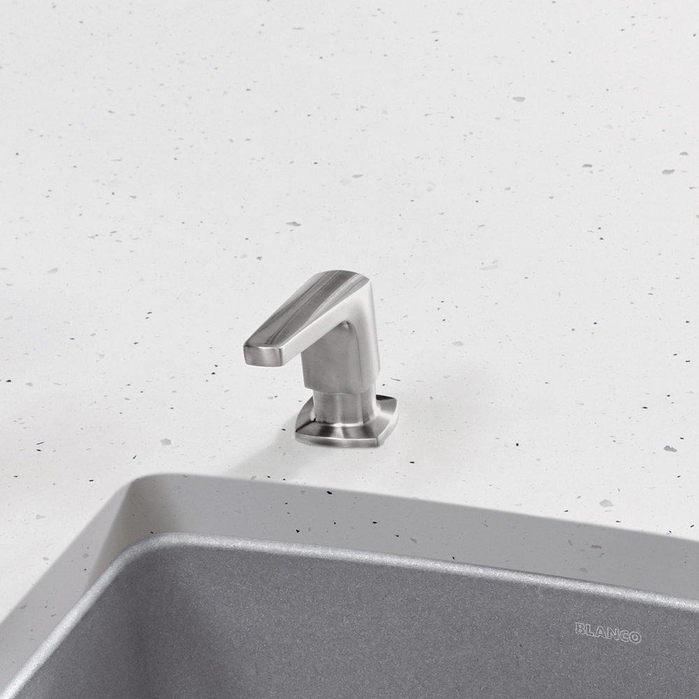 BLANCO PVD Steel 3-1/2 in. 16.9 oz. Kitchen Soap Dispenser 