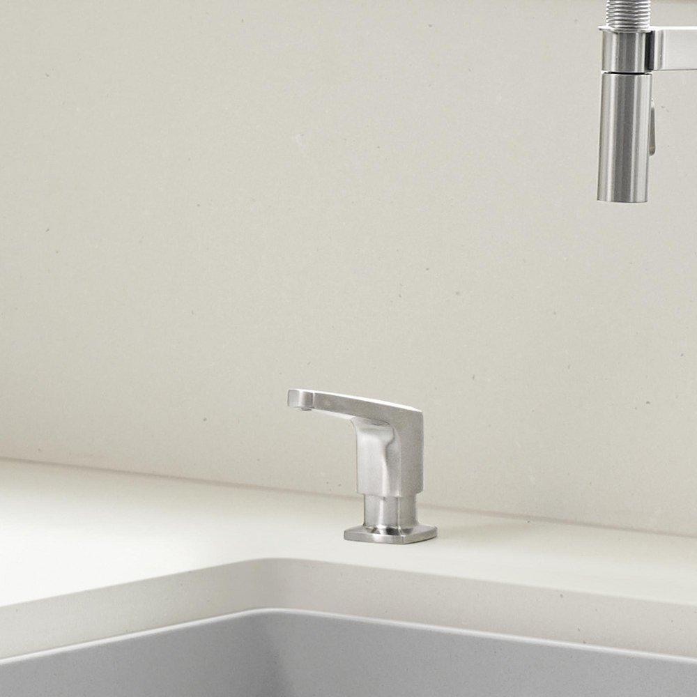 BLANCO PVD Steel 3-1/2 in. 16.9 oz. Kitchen Soap Dispenser 