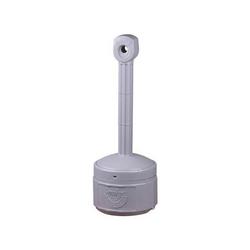 Personal Smoker Cigarette Butt Receptacle in Pewter Grey