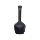 Justrite Deco Black Cigarette Smoker Butt Receptacle 