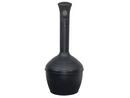 Justrite Deco Black Cigarette Smoker Butt Receptacle 