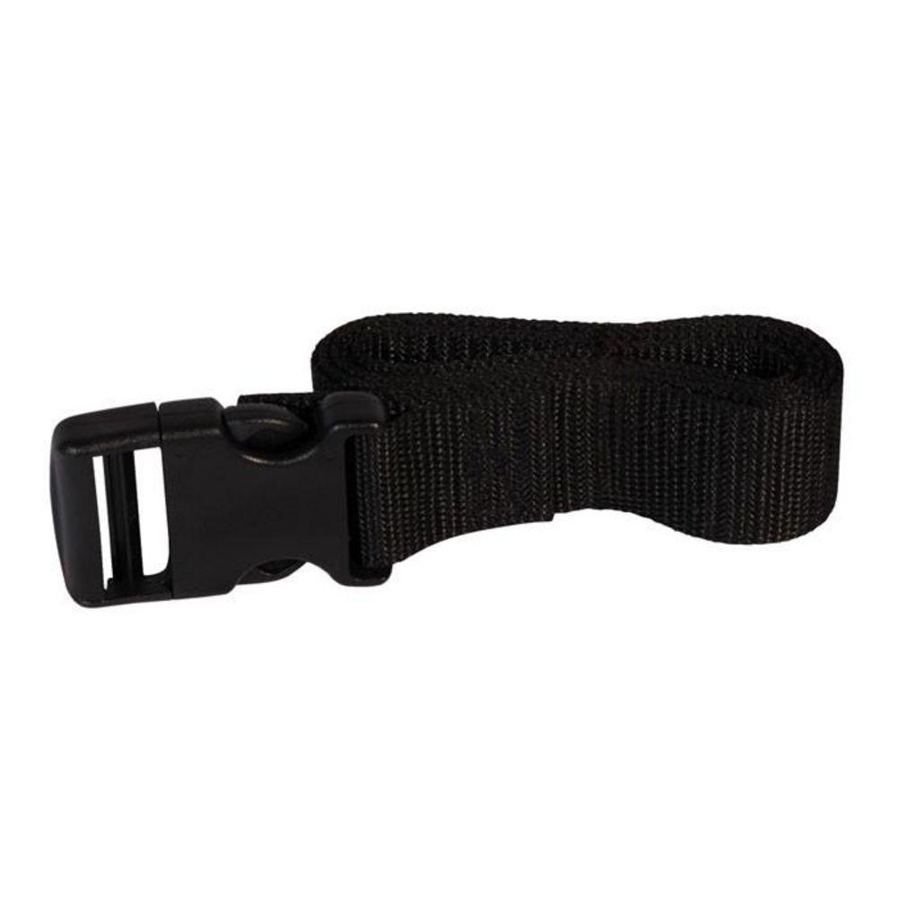 Justrite Black 2 in. Polypropylene Strap Assembly with Nylon Buckle in Black 