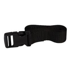 2 x 54 in. Polypropylene Strap Assembly with Nylon Buckle in Black