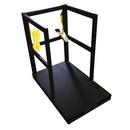 Steel End Loaded (6) Gas Cylinder Forklift Pallet - 2400lb Capacity 