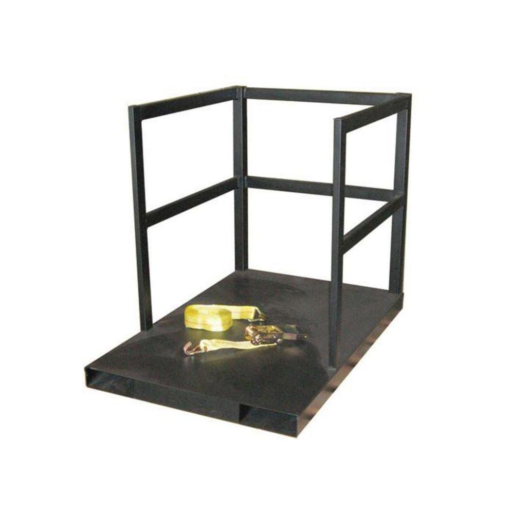 Steel End Loaded (14) Gas Cylinder Forklift Pallet - 3600lb Capacity 