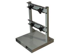 Steel 2 Cylinder Individually Secured Gas Cylinder Forklift Pallet - 800lb Capacity