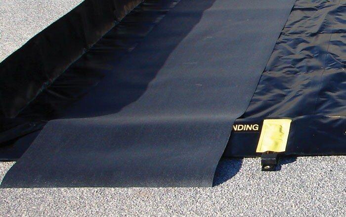 3 x 28 ft. Track Mat in Black 