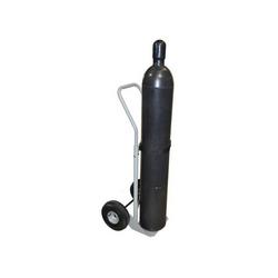 Steel 21"W Single Cylinder Hand Truck with 10.5" Pneumatic Wheels