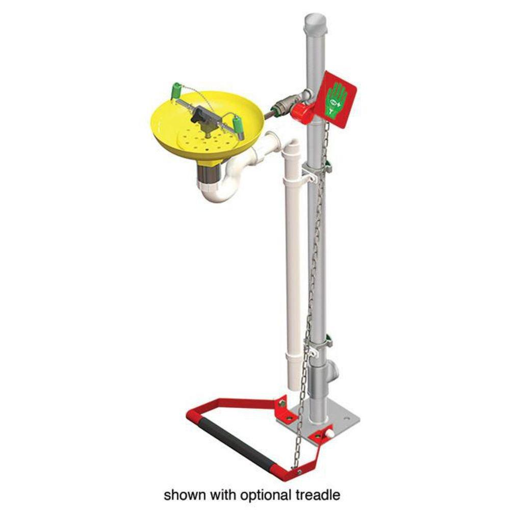 Eye/Face Wash, Pedestal Mount, Open ABS Bowl (Hughes) 