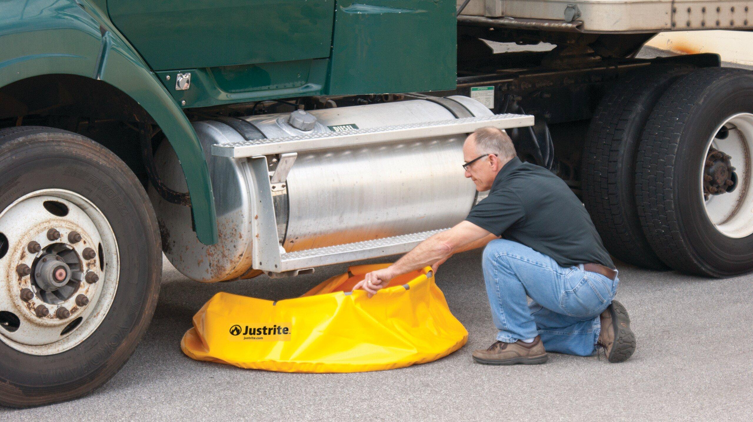 46 in. Diameter Pop-Up Pool Spill Containment 
