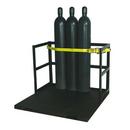 Steel End Loaded (21) Gas Cylinder Forklift Pallet - 6000lb Capacity 