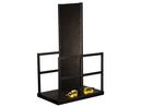Steel (12) Gas Cylinder Forklift Pallet w/ Firewall - 4000lb Capacity 