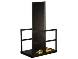 Steel (12) Gas Cylinder Forklift Pallet w/ Firewall - 4000lb Capacity