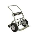 Double Cylinder 34" Wide 1000 Capacity Angled Hand Truck with 16" Pneumatic Front Wheels 