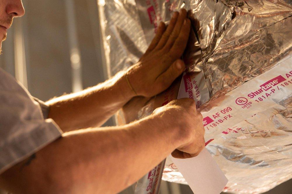 Shurtape Silver 60 yd. x 2-1/2 in. Aluminum and Acrylic Adhesive Foil Tape (16 Rolls per Case) 