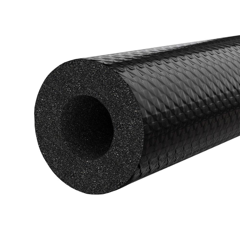 Jones Stephens Black 1/2 x 6 in. -70 to 220 Deg F (-57 to 104 Deg C) Elastomeric Foam NBR and PVC Seamless Pipe Insulation 