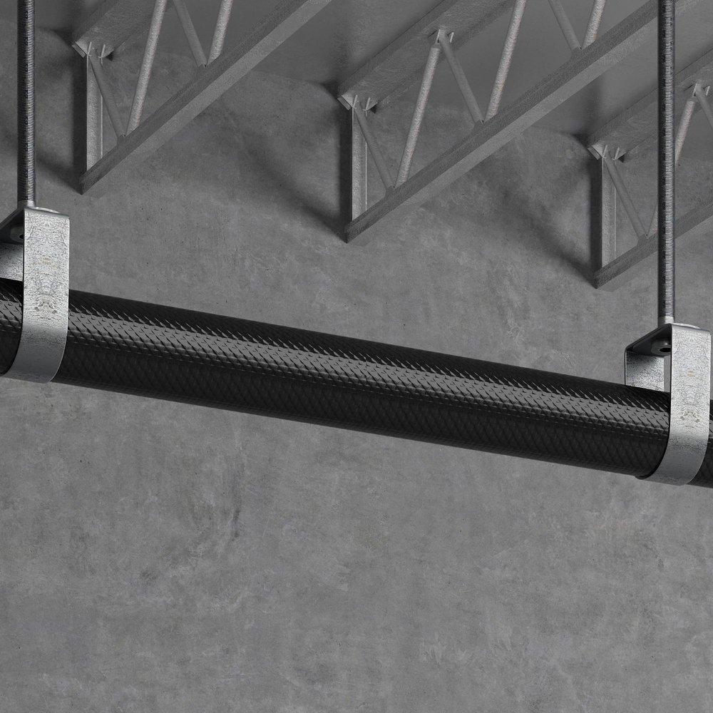 Jones Stephens Black 1/2 x 6 in. -70 to 220 Deg F (-57 to 104 Deg C) Elastomeric Foam NBR and PVC Seamless Pipe Insulation 