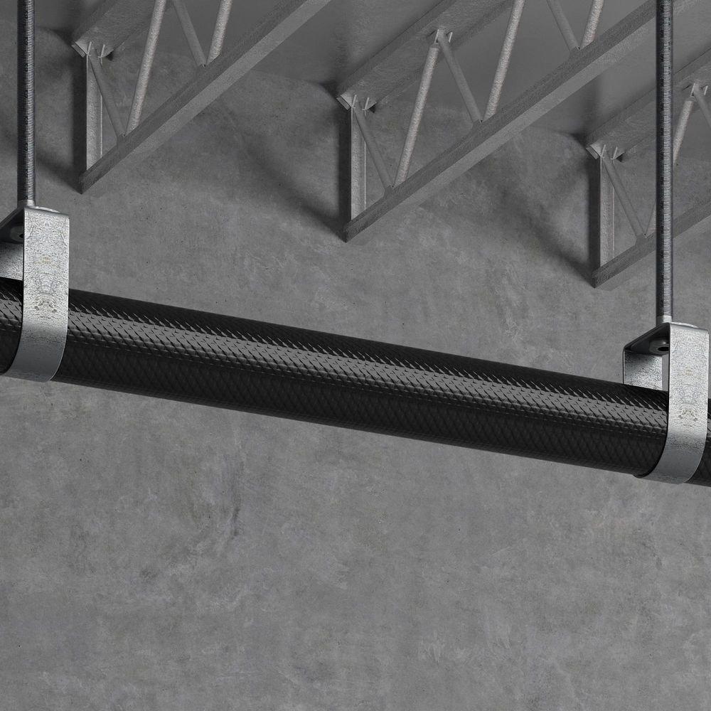 Jones Stephens Black 0.75 x 6 in. -70 to 220 Deg F (-57 to 104 Deg C) Elastomeric Foam NBR and PVC Seamless Pipe Insulation 