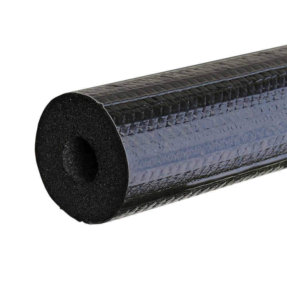 Jones Stephens Black 1/2 x 6 in. -70 to 220 Deg F (-57 to 104 Deg C) Elastomeric Foam NBR and PVC Seamless Pipe Insulation 