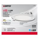 11.6 WATT LED DIRECT WIRE DOWNLIGHT; EDGE-LIT; 5-6 INCH; 3000K; 120 VOLT; DIMMABLE 