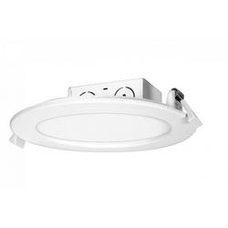 11.6W LED Direct Wire Downlight, Edge-Lit, 5-6", 3000K, 120V, Dimmable