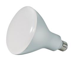 85W 6-11/25 in. BR40 LED Light Bulb with a Medium E-26 Base Dimmable in Frost/Grey