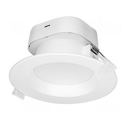 6in. LED Recessed Downlight, 15W, 2700K, White Trim