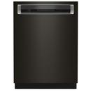 KitchenAid Printshield&trade; Black Stainless Steel 23-7/8 in. 16 Place Settings Dishwasher 
